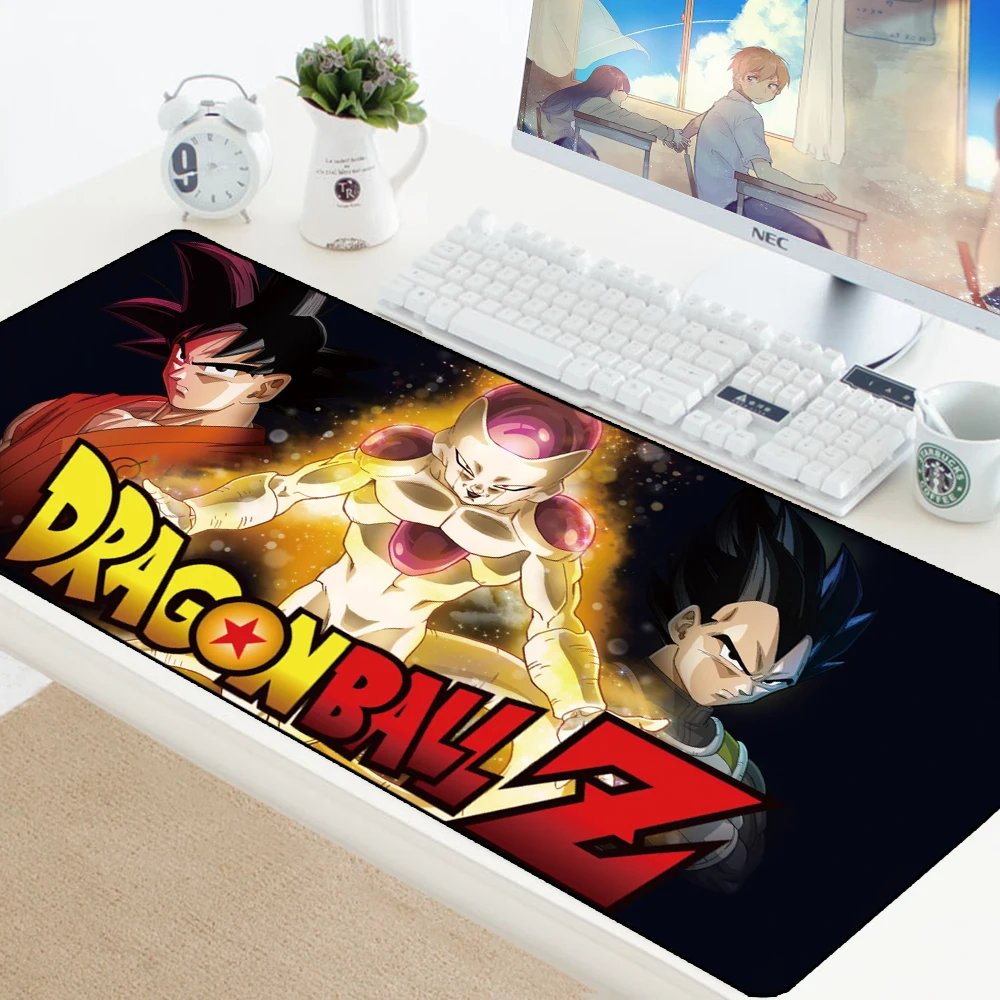 DRAGON BALL Коврик для мышки с аниме клавиатура Коврик геймер резиновый замок край Notbook коврик для мыши большой игровой коврик для мыши ПК настольный коврик мышь 70x30 мм