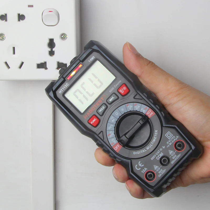 Beste Habotest Digitale Mini Multimeter Tester Profesional Transistor Tester Multitester Multi Meter