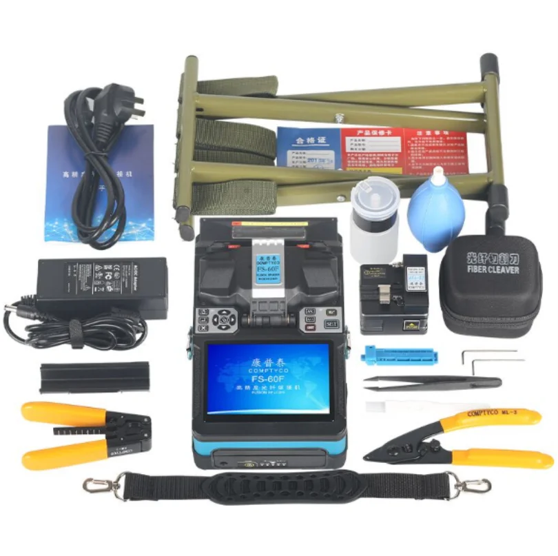 Have in stock Fiber Optic Fusion Splicer FS-60F FTTH Fiber Optic Splicing Machine