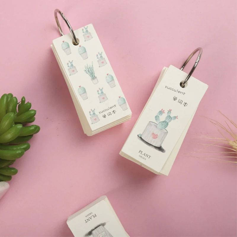 1Pc Lovely Mini Notebook School Supply Vocabulary Writing Reciting Book Notebook Hot Sent At Random
