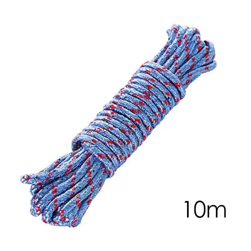 10 м нейлоновая веревка для белья противоскользящая ветрозащитная домашняя бельевая линия