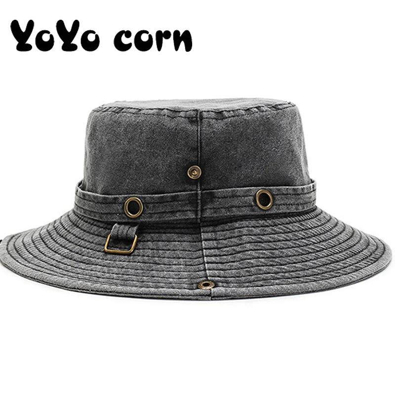 YOYOCORN Женский Мужской козырек открытый дышащий Защита от солнца велосипедная Кепка рыбак шляпа Альпинизм Рыбалка шляпа от солнца