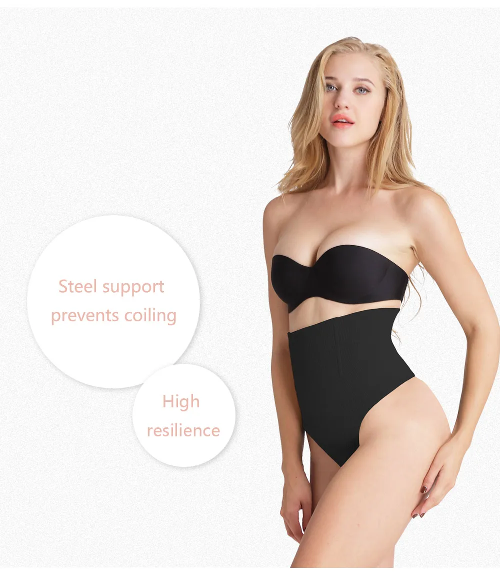 NB1377-3 Atbuty Slimming Waist Trainer Pants Butt Lifter Underwear Tummy Control Panties Underbust Body Shaper Corset (3)