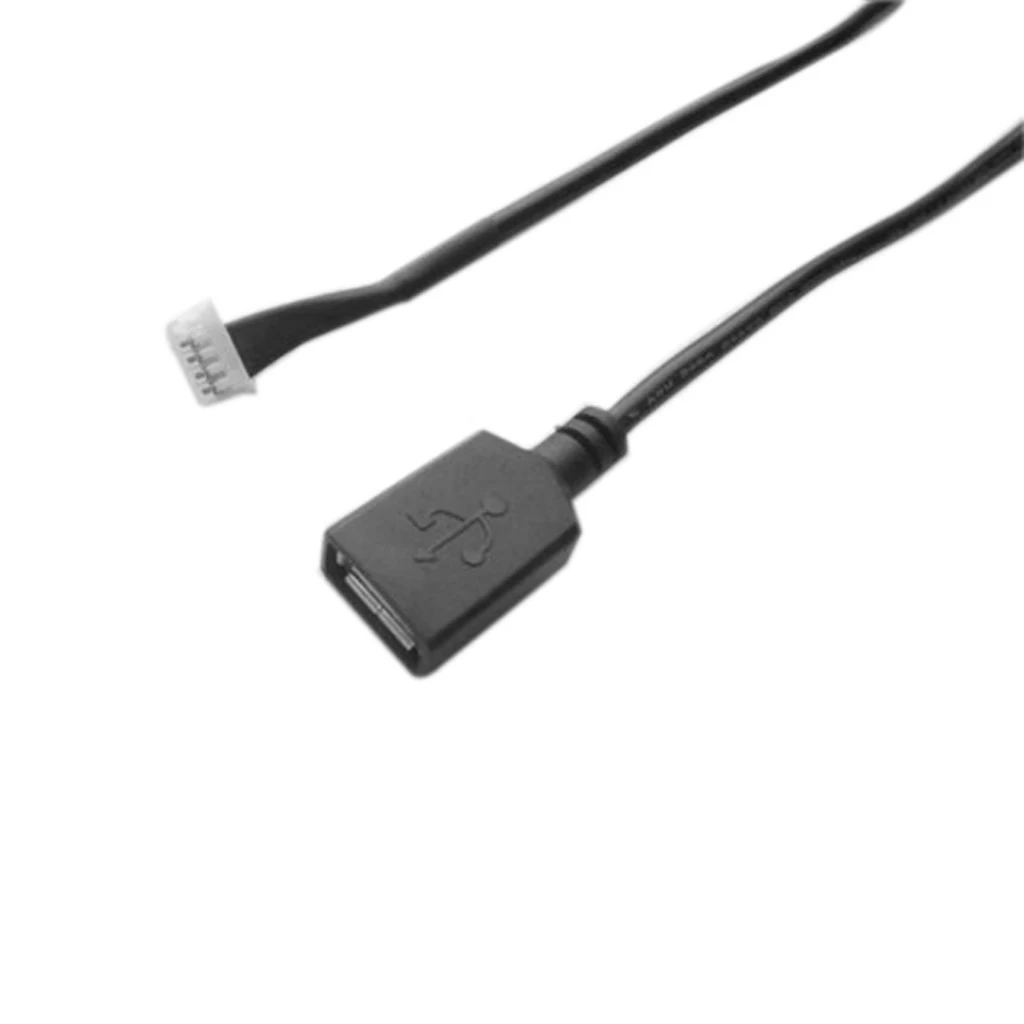 USB Cable Female Adapter 4Pin USB Cable For Peugeot 207 307 308 408 508 for Citroen with RD43 RD45 RD9 CD Player