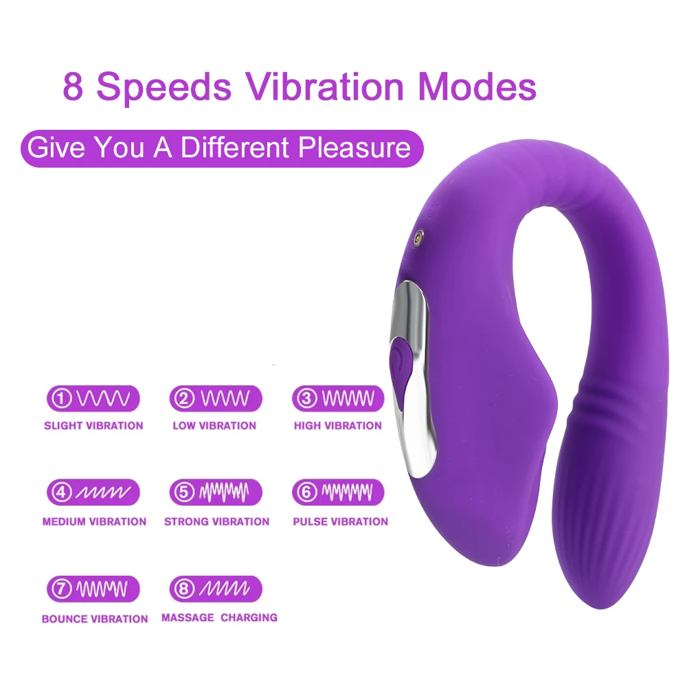 Vibratore clitorideo e punto g con telecomando wireless_voghion.com