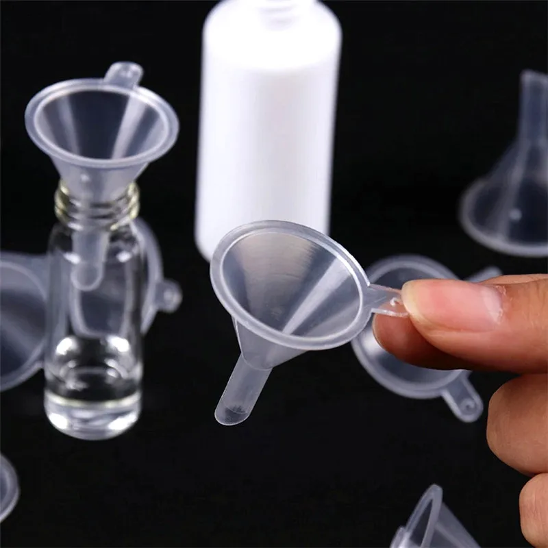 FYMTS - Mini imbuto in acciaio INOX per riempire fiaschetta con boccette strette, piccole bocce, colore: L
