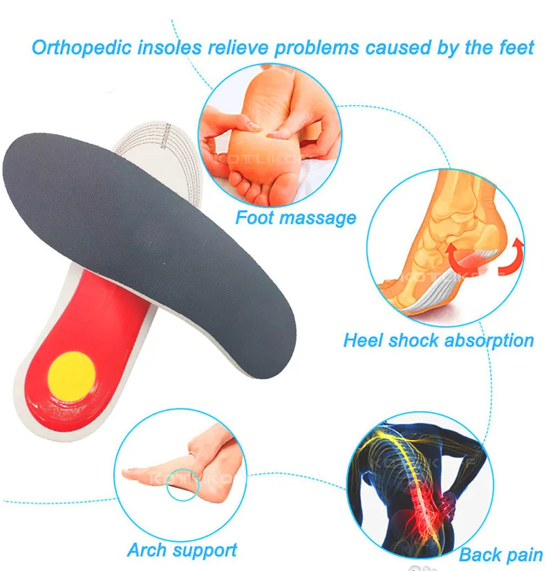 Ортопедические стельки для поддержки стопы, ортопедические стельки для ног, облегчающие давление воздуха, амортизирующие стельки