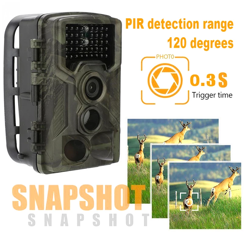 Охотничья камера 1080p HD 16MP IR 20M 3g WCDMA HC-800G безопасности 0,2 s
