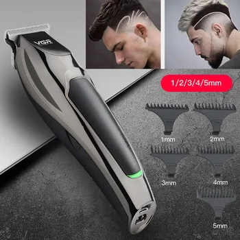 

Multifunctional Hair Trimmer Men USB Hair Rechargeable Electric Nose Hair Clippers Haircut Shaving Set 10ml Professional