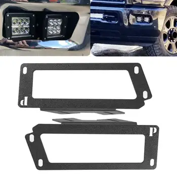 

2pcs Bumper LED Work Light Pod Environmental Protection and Durability Brackets for Dodge Ram 1500 09-12 2500 3500 10-19