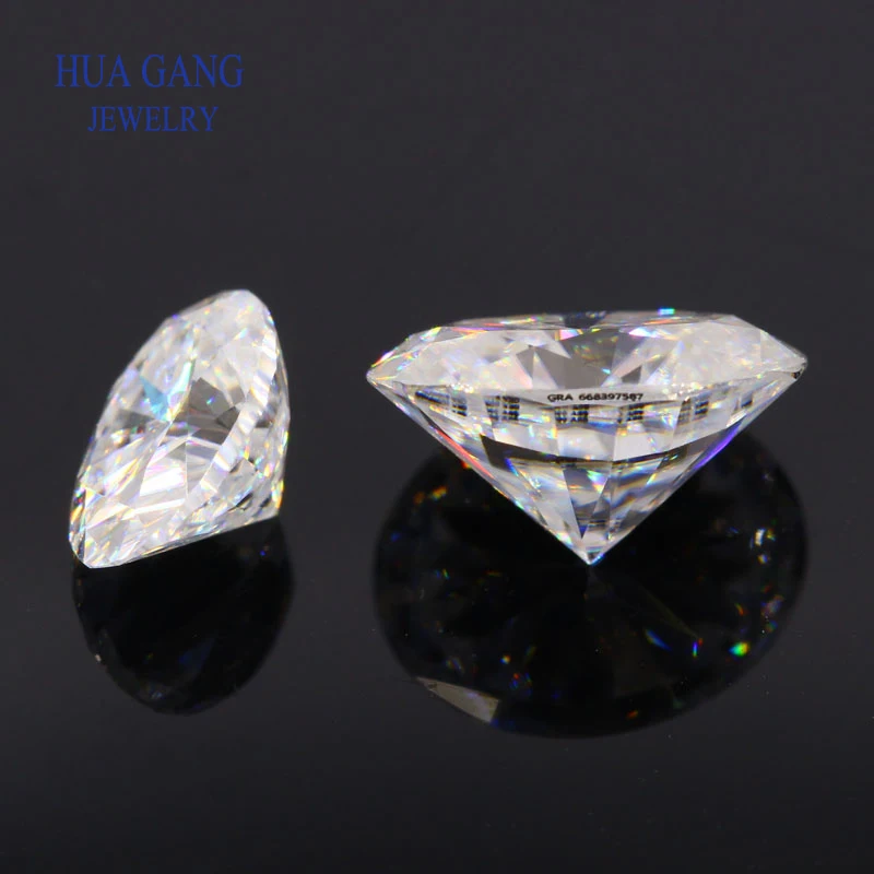 Low Price Oval Moissanite 0.5ct To 8ct D ColorLoose Moissanite Oval Excellent Cut VVS1 For Engagement Ring Beads For Jewelry