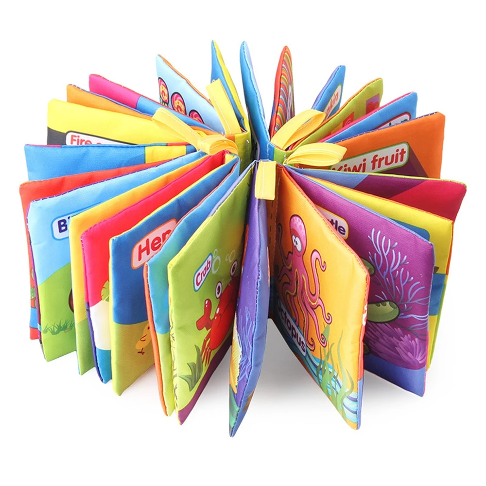 Soft Cloth Books for Newborn Baby 0-12 month