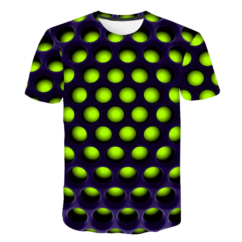 New Brand Plaid T shirts Men Geometric Tshirt Homme Stripes Tshirts Casual Vortex T shirt 3d Colorful Print Mens Clothing - Цвет: 2402