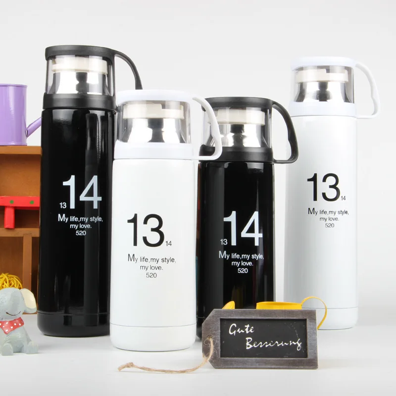 

Stainless Steel Double Wall Insulated Cup Vacuum Cup Thermal Mug Flask Coffee Mug Car Travel Drink Bottle Thermocup Termos