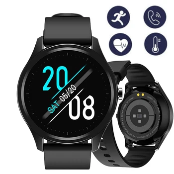 

Women Watch with Black Band Dt55 Heart Rate Waterproof Sleep Monitor Watches Blood Pressure IP67 Fitness Tracker Sport Watch