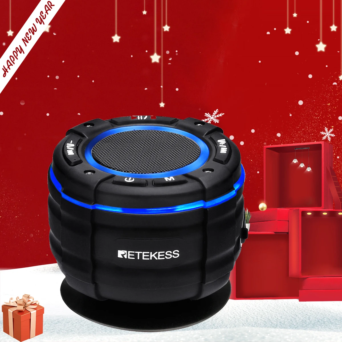 Bluetooth динамик Retekess TR622 IPX67 водонепроницаемый беспроводной душевой портативный