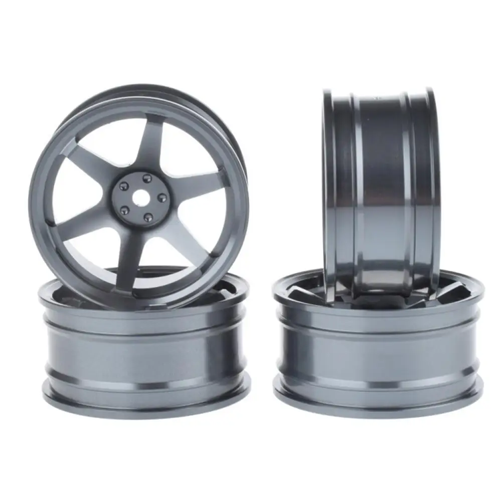 

HobbyLane 1/10 RC Drift Car Aluminium Alloy Wheel Hubs Diameter 52mm for HSP94122 94123 CS D4 TT02 RC Car