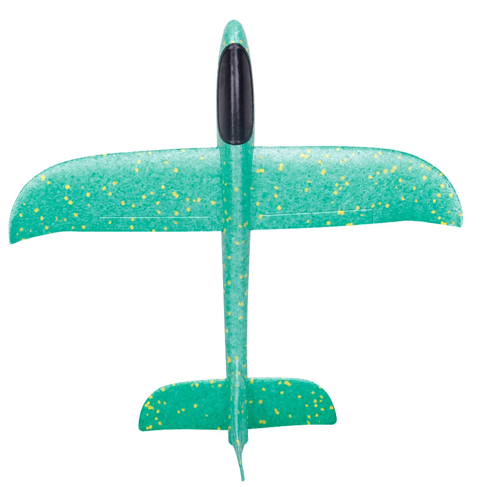 Hand throw airplane EPP Foam Outdoor Launch Glider Plane Kids Toys 48 cm Interesting Launch Throwing Inertial Model Gift funny