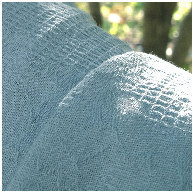 Cotton Jacquard Fabric for Dress Soft Breathable Diy Apparel Sewing Robe Tissu Patchwork Cloth Material Width 148cm | Дом и сад