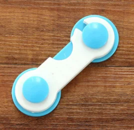 Children's safety protection multi-functional baby safety lock anti-clamping hand drawer cabinet door on children's safety lock - Цвет: 1