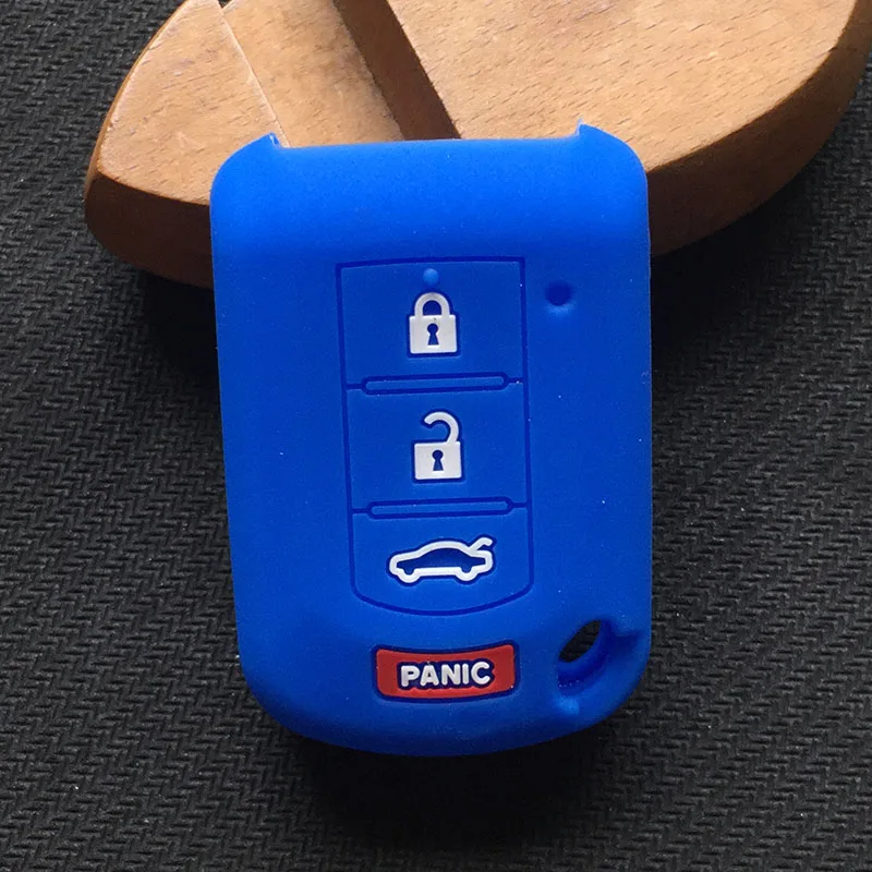 4 кнопки силиконовый для ключа автомобиля fob чехол для Mitsubishi Mirage ASX LANCER 10 outlander colt LANCER Grandis Pajero key