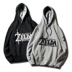 Legend of Zelda толстовки пуловер модная толстовка мужская и женская одежда толстовки Хлопок Уличная Легенда пальто "Зельда"