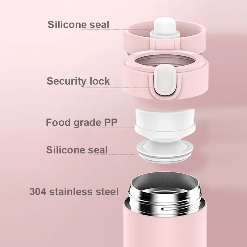 GOALONE 300/400ml Stainless Steel Vacuum Flask Portable Mini Thermos Cup BPA Free Coffee Travel Mug Leakproof Sports Water Flask GOALONE 300/400ml Stainless Steel Vacuum Flask Portable Mini Thermos Cup BPA Free Coffee Travel Mug Leakproof Sports Water Flask