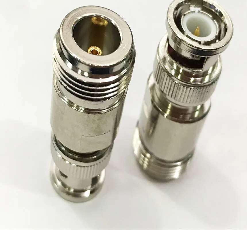 10 шт. N Женский Джек BNC Мужской RF коаксиальный кабель адаптер разъем медь