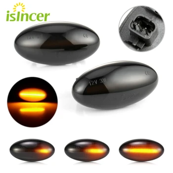 

For Citroen C1 C2 C3 C4 C5 C6 Xsara Picasso Berlingo Jumpy Led Dynamic Turn Signal Side Marker Light Sequential Blinker