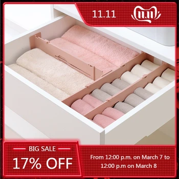 

Retractable Drawer Partition Nordic Creative Household Storage Combination Divider Organiser Portable Practical Storage Boxes