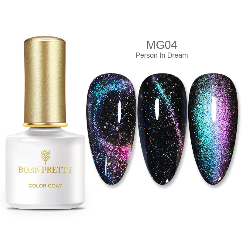 BP-MG04 BORN PRETTY 6 мл 3D глаз хамелеона кота магнитный лак для ногтей УФ-гель лак замачиваемый лак маникюр Дизайн ногтей гель лак DIY дизайн - Цвет: BP-MG04