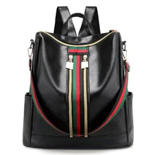 Стиль корейский стиль женский рюкзак универсальный большой объем красный и зеленый Артикул женская сумка Повседневная одно плечо Handba