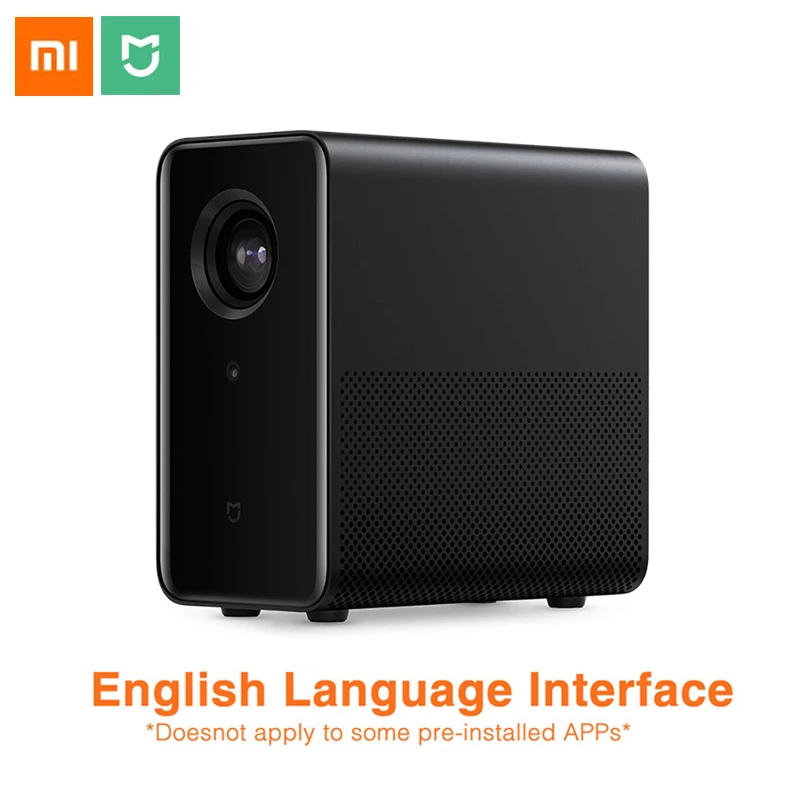 Проектор Xiaomi Mijia 800ANSI 120 дюймов проекционная ТВ 1080P 4K интерфейс на английском языке