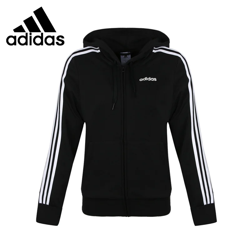 Новинка оригинальная спортивная куртка Adidas W E 3S FZ HD Женская с капюшоном | Спорт и