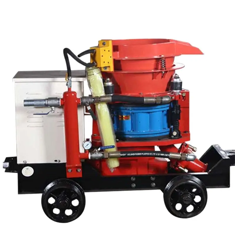 Машина для нанесения цемента Shotcrete машина смешивания Gunite используемая строительства стен распыления склона