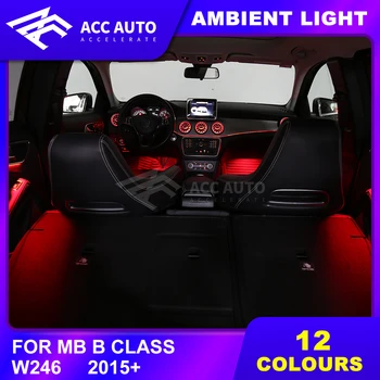 

Ambient light For Mercedes B class W246 2015+ LED door panel atmosphere lighting center console LED light bar