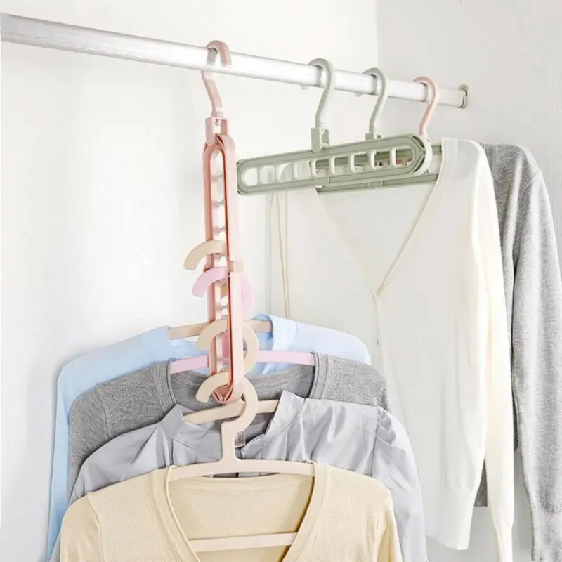 

NEW Space Saver Saving Wonder Metal Magic Hanger Clothes Closet Organize Hook