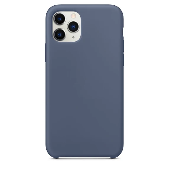Роскошный официальный силиконовый чехол с логотипом для iPhone XS 6s 7 8 Plus, жидкий чехол для iPhone XS Max XR 11 pro MAX, чехол с логотипом - Цвет: Alaskan Blue