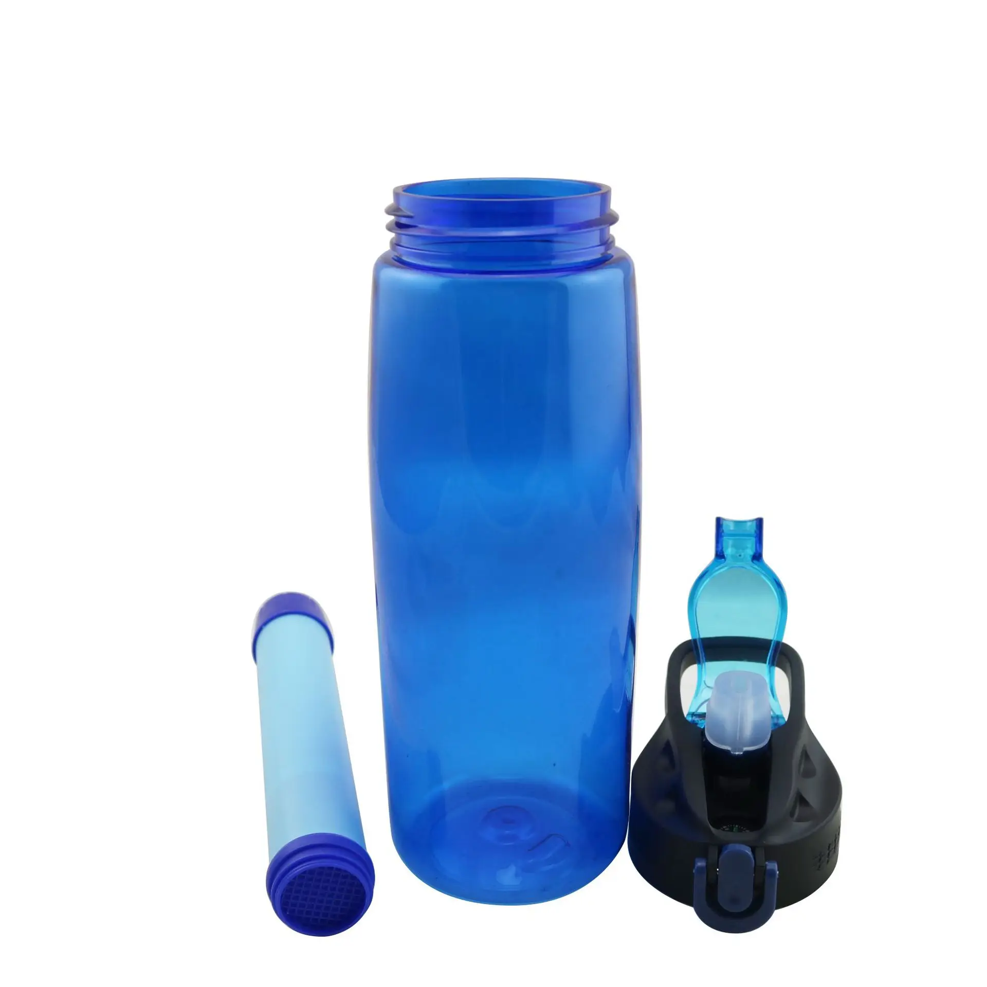 

Fonoun Sports Bottles with Filter Compass Tritan Material Easily Portable Leak Proof 650ml FN8637