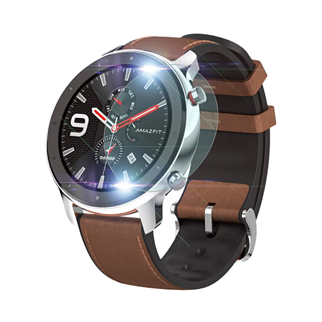5 шт. протектор экрана для AMAZFIT GTR Смарт-часы 42/47 мм Взрывозащищенная защитная