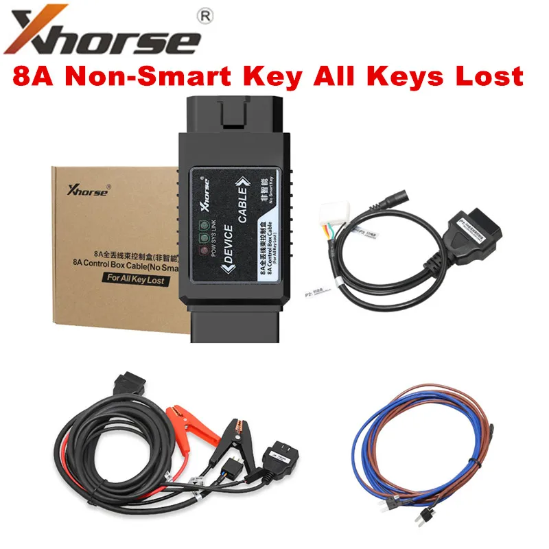 В наличии! Адаптер Xhorse VVDI для Toyota 8A не умный ключ все ключи потеряны через OBD без