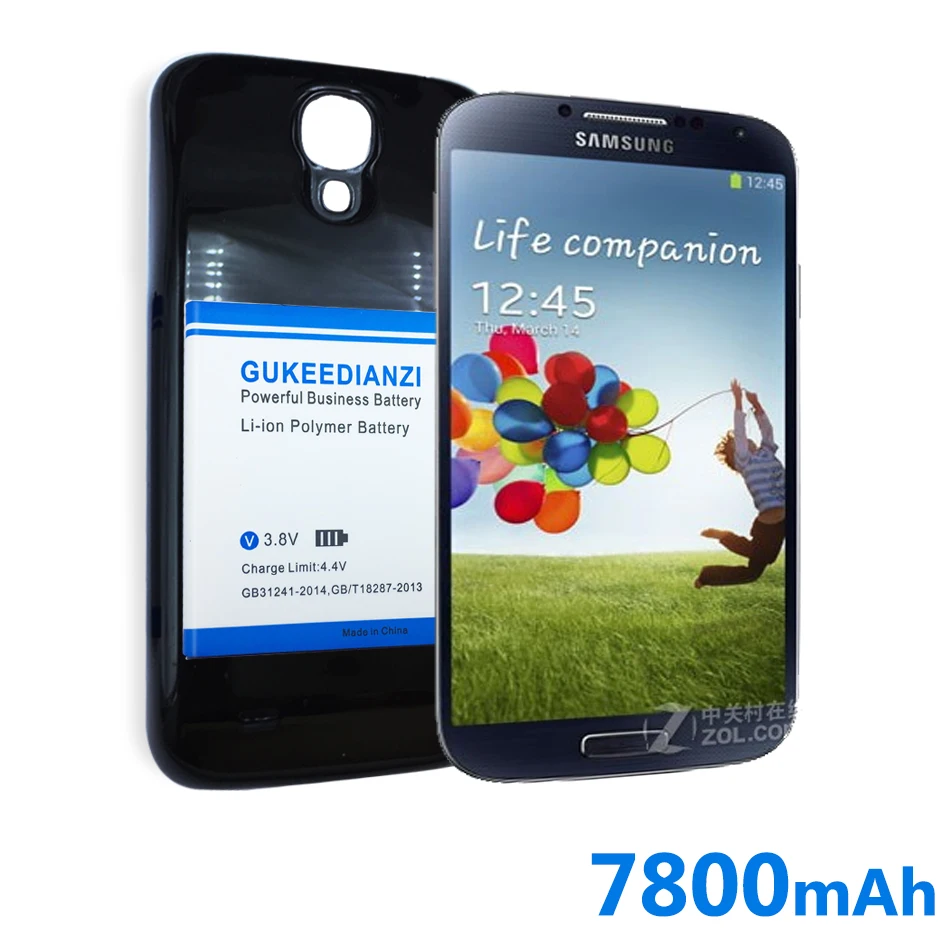 7800 мАч GUKEEDIANZI B600BE B600BC OEM батарея мобильного телефона для samsung GALAXY S4 SIV I9500 I9505+ чехол на заднюю дверь