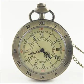 

Fashion Quartz Pocket Watch Unisex Necklace Pendant Vintage Watches with Chain reloj de bolsillo Best Gifts