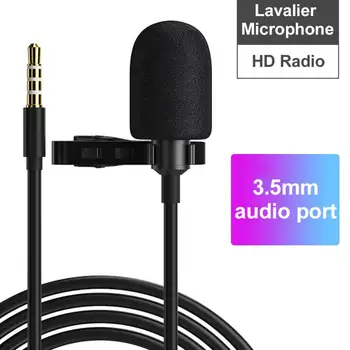 

Universal Portable 3.5mm Mini Mic Microphone Hands Free Clip On Microphone Mini Audio Mic For PC Laptop Lound Speaker