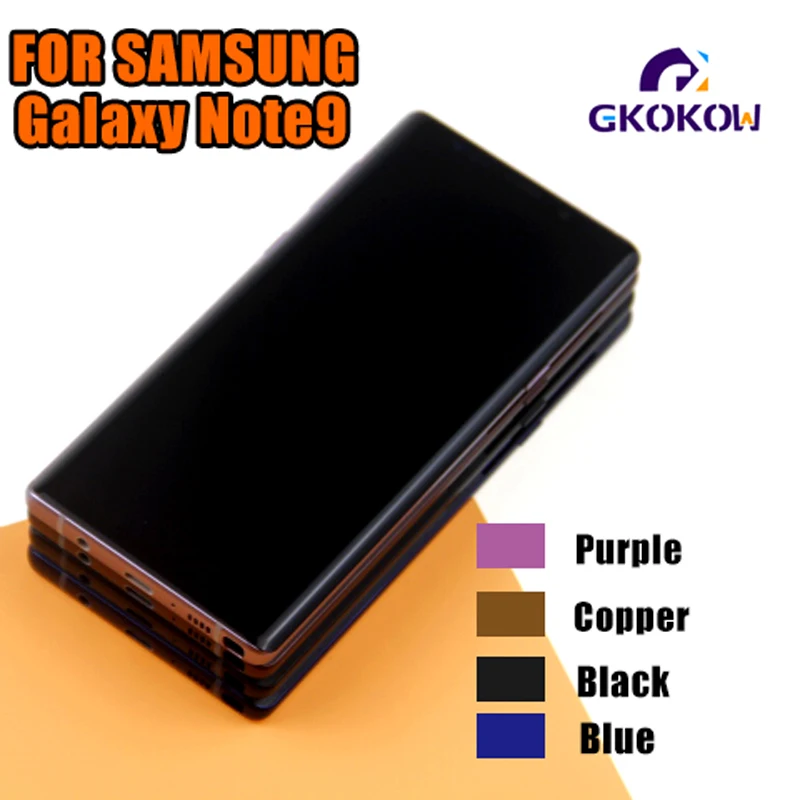 Тестовый ЖК-дисплей для samsung Note 9 lcd N960F lcd для samsung Note 9 N960F ЖК-экран сенсорный дигитайзер сборка