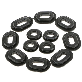 

72Pcs Single Side Fairing Washer Kit Rubber Grommet Mount for Honda CG125