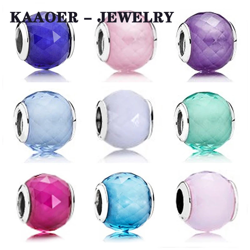 KAAOER чистый silver11 Очаровательная Новинка, Классический Стеклянный цвет, многоцветная профузия, модная струна для женщин