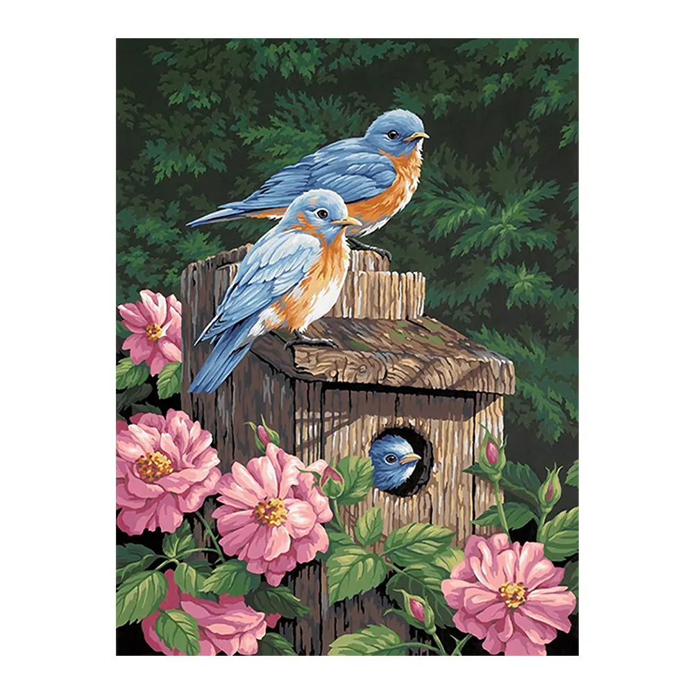 

Sparrow Animal Diamond Painting Bird nest Round Full Drill Nouveaute DIY Mosaic Embroidery 5D Cross Stitch home decor gifts
