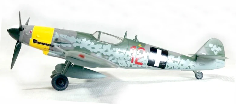 Trumpeter 1/72 Второй мировой войны венгерские ВВС bf-109g-10 истребитель 37204 Готовая модель продукта