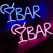 

LED BAR Neon Sign Light for Bar Letter Neon Light Room Decor with Remote Control Aesthetic Room Decor decoração para quarto